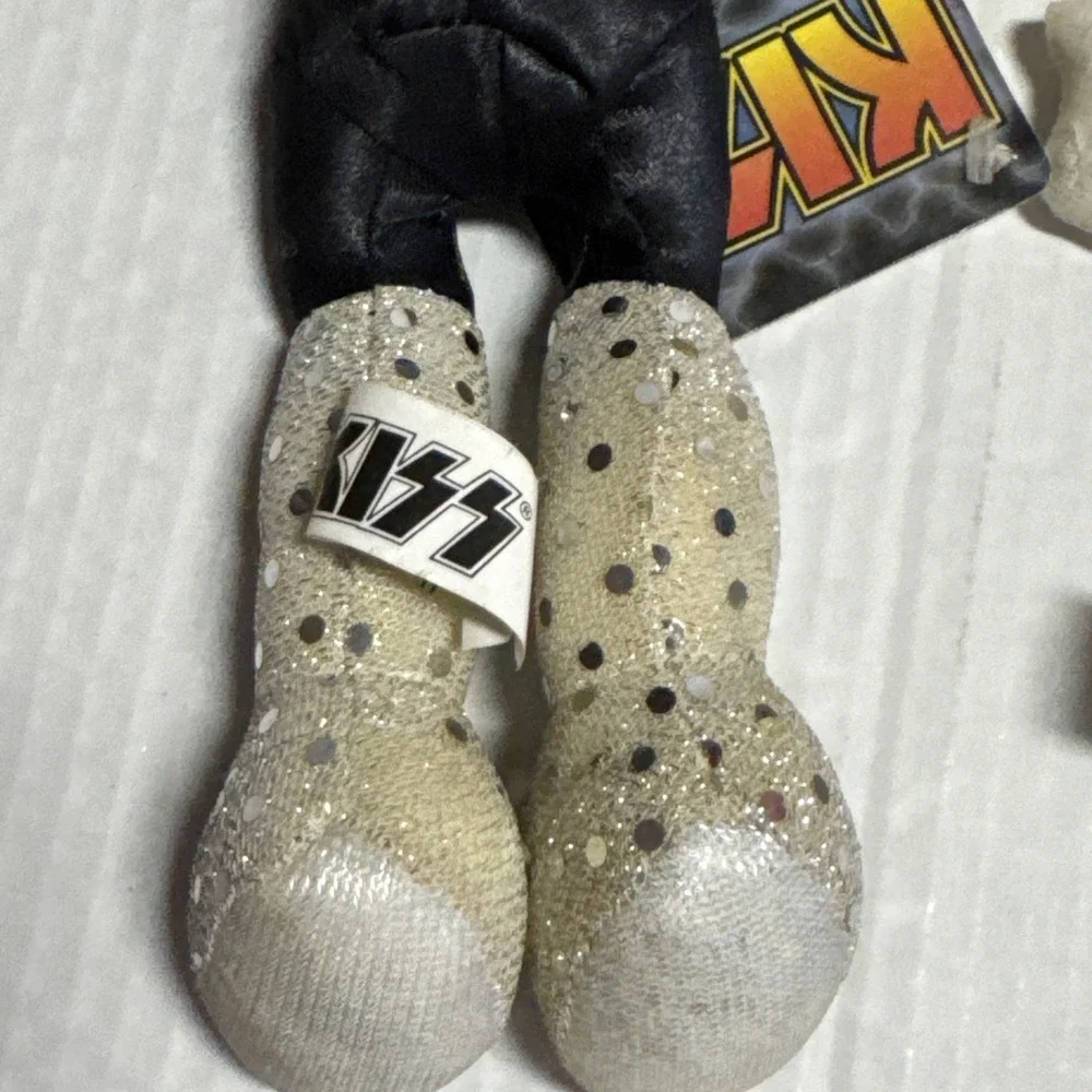 Toy Factory KISS Plush Dolls Spaceman & Demon 2002 with Tags